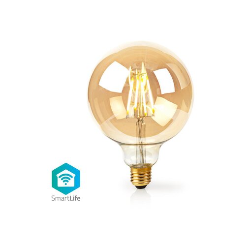 Nedis Wi-Fi Smart LED Filament Bulb | E27 | 125 mm | 5W | 500 lm Cene